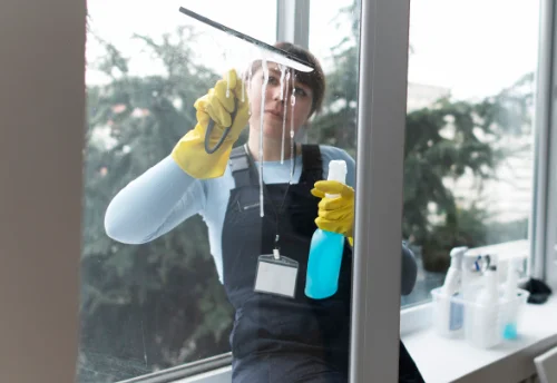 Nettoyage de vitres intérieures et extérieures à Valençay
